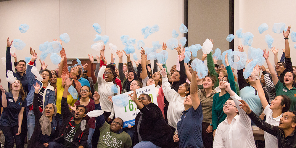 Students Pack 16k Meals in Honor of MLK’s Legacy